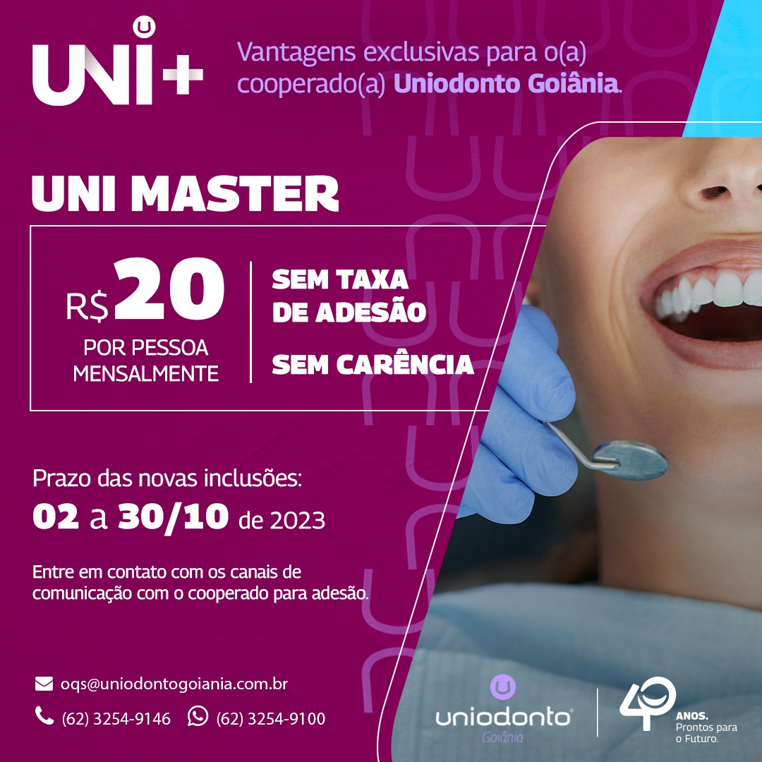 Cooperados terão isenção na taxa de adesão do Uni+ em outubro