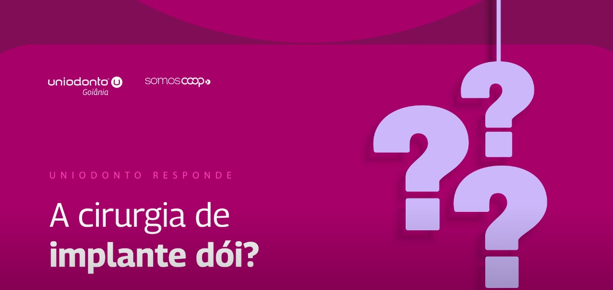 Cirurgia de implante é tema de vídeo da Uniodonto Responde