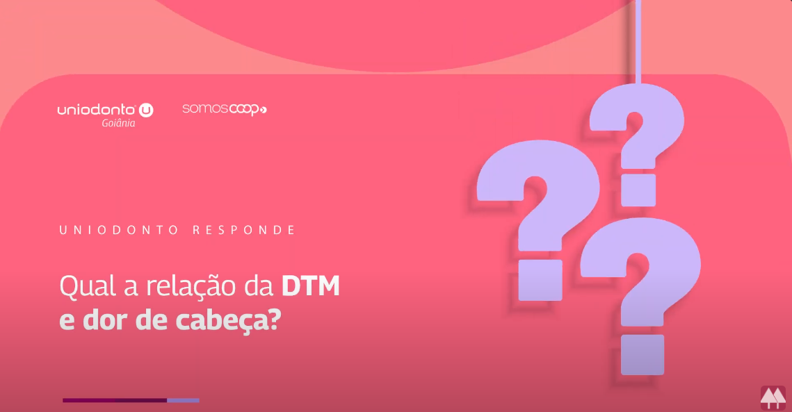 Vídeo da série Uniodonto Responde tem como tema a relação entre cefaleia e DTM