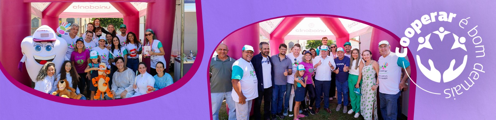 Uniodonto Goiânia marca presença do Dia do Cooperativismo em Aparecida de Goiânia